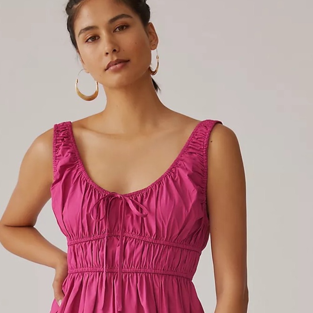 Anthropologie En Saison Sleeveless Scoop-Neck Midi Dress - Picture 15 of 17